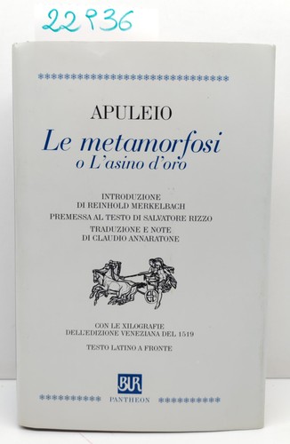 Apuleio metamorfosi o - le,