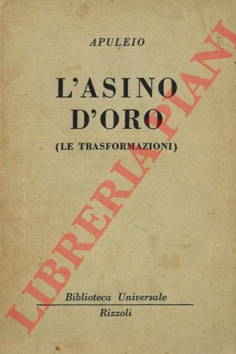 Apuleio asino d - apuleio, d'oro