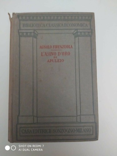Agnolo firenzuola l asino - firenzuola,