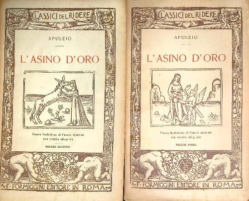 Asino oro 2vv - l'asino, apuleio
