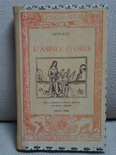 Apuleio asino oro 2 vol - d'oro,